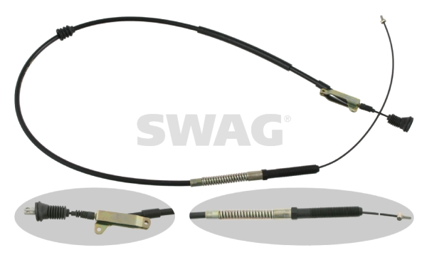 Cablu, frana de parcare 55 91 5751 SWAG